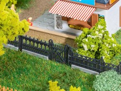 180417 Железная ограда, забор 193,6см - фото 15137