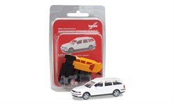 012249-005 Volkswagen® Passat Variant (белый) (для сборки без клея), 1:87 - фото 15250