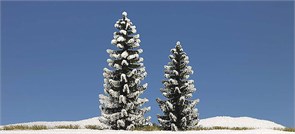 6152 Ёлки в снегу (2) деревья 90+120мм