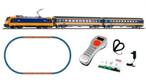59005 Цифровой стартовый набор «Пассажирский состав с электровозом BR 185», H0, VI, NS, PIKO SmartControl®