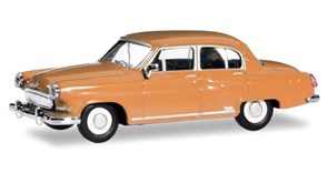 023283-004 ГАЗ М-21 «Волга» (коричнево-бежевый), 1:87, 1956—1970